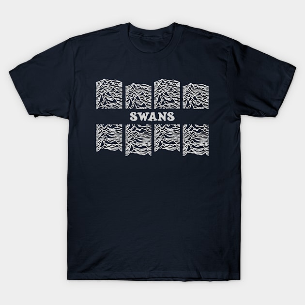 swans T-Shirt by Aiga EyeOn Design